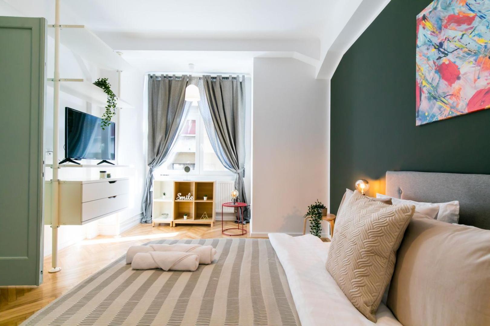 Heart Of The City - Cozy Apartments In Prime Location บูคาเรสต์ ห้อง รูปภาพ